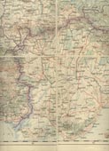 Ubersichtskarte der nordlichen Balkanlander im Masse : Ostliches Blatt 1:750,000 / K. u. K. Militargeographisches Institut, ~1910