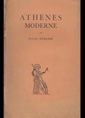 Merlier, Octave : Athenes moderne (Les Belles Lettres, 1930)