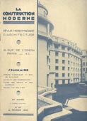La Construction Moderne : 47e annee - No 20, 14 Fevrier 1932