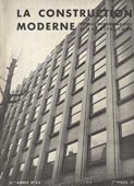 La Construction Moderne : 51e annee - No 22, 1 Mars 1936