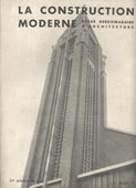 La Construction Moderne : 51e annee - No 44, 9 Aout 1936